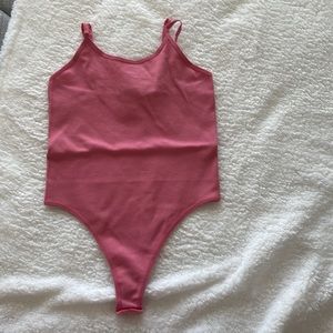 Pink Bodysuit (thong)